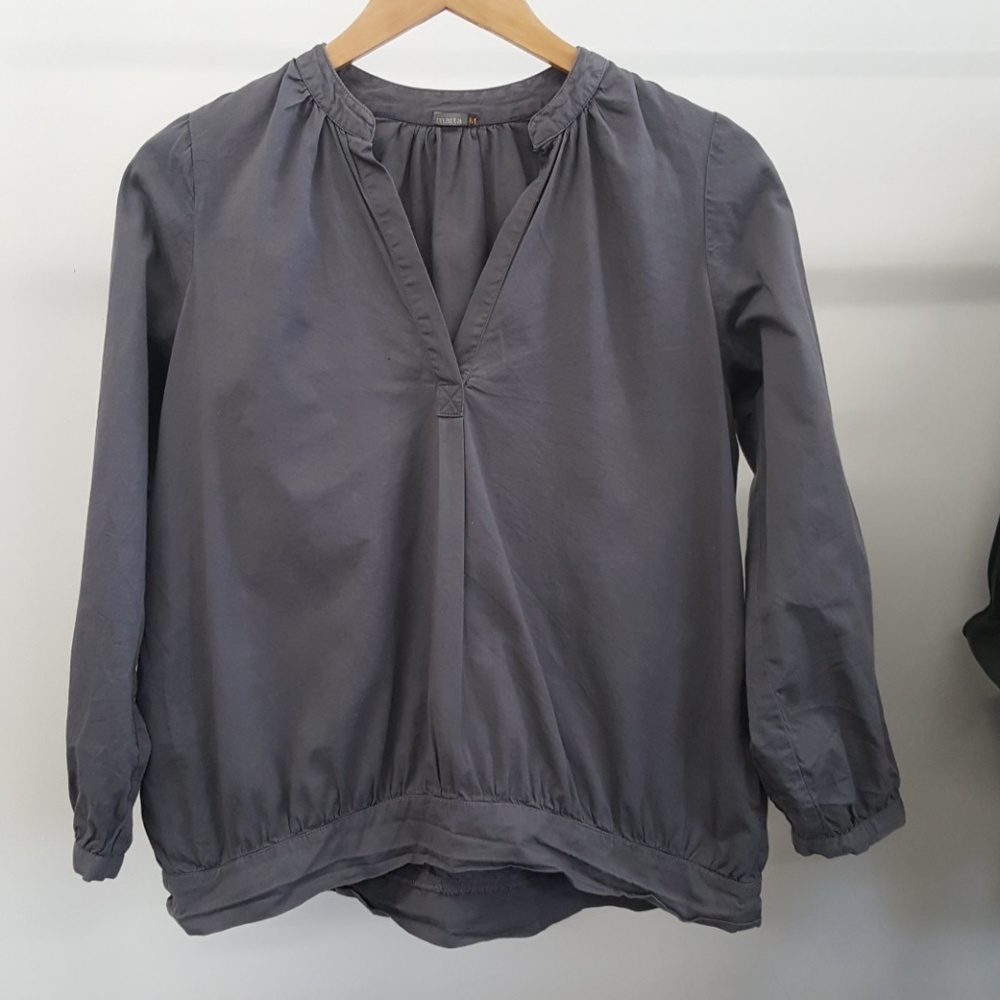 Matta grey cotton shirt